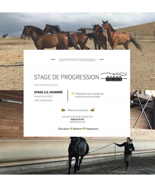 Stage de Progression le 24.10.2020